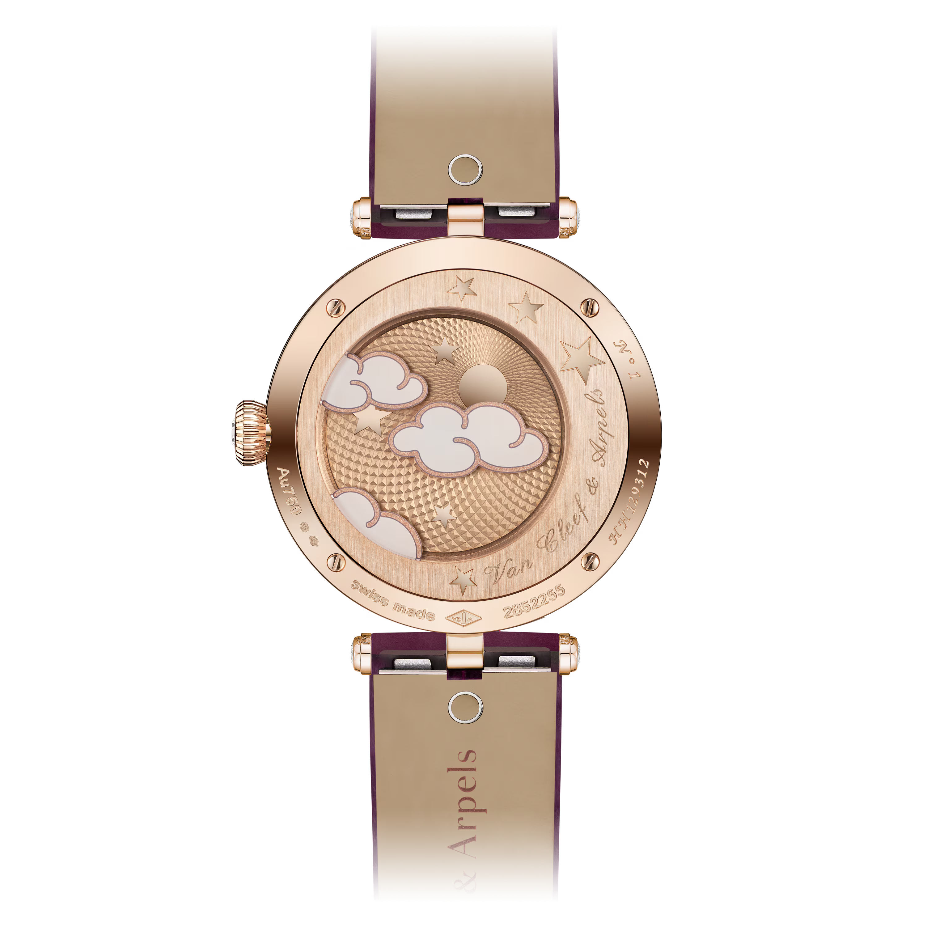 Lady Féerie Or Rose watch